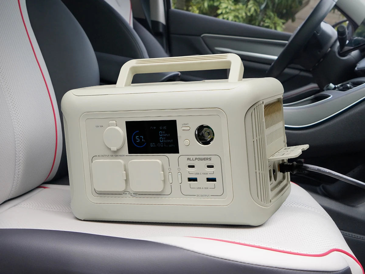 ALLPOWERS R600 Portable Power Station with Solar Panel